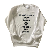 Ladies Dog Person Crew Sweatshirt
