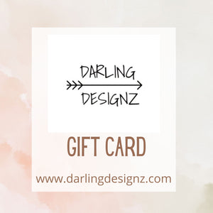 Darling Designz $10 Gift Card