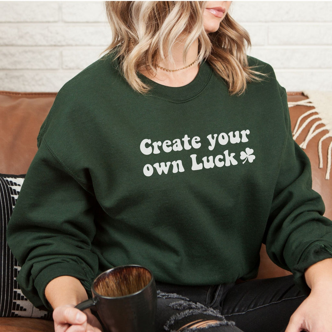 Create Your Own Luck Crew Sweatshirt