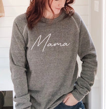 Mama Grey Eco Fleece Crew Sweatshirt
