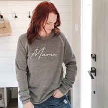Mama Grey Eco Fleece Crew Sweatshirt