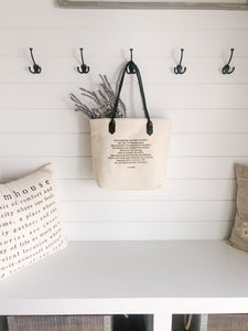Life quote tote bag
