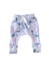 Pink and Grey Tie Dye Joggers