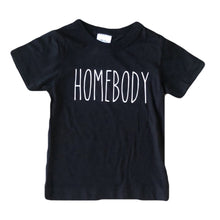 Kids Homebody tshirt in black