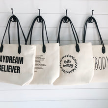 Life quote tote bag