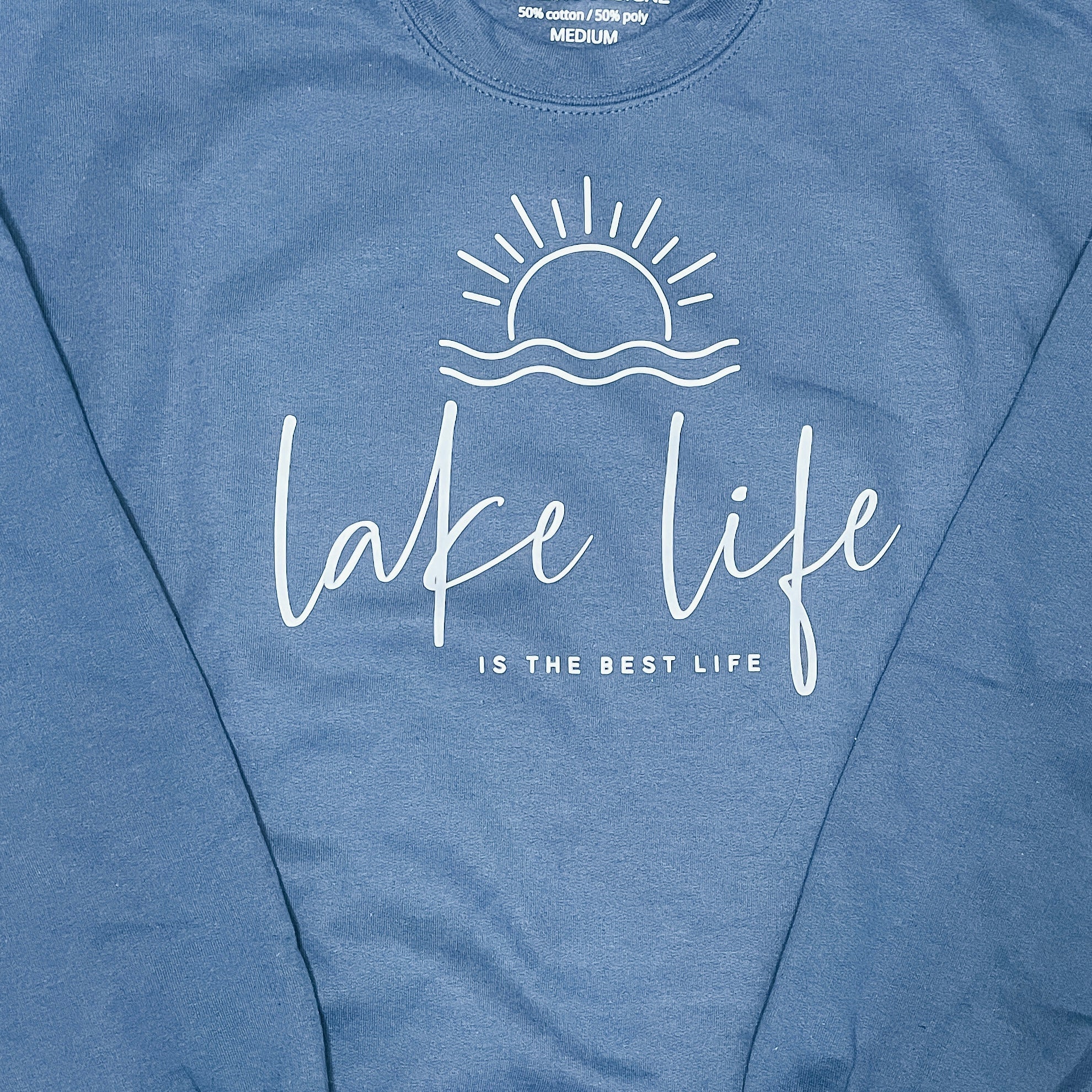 Lake Days Ribbed Graphic Crewneck – Betsey's Boutique Shop