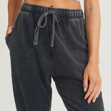 Mineral Washed Loose Jacquard Joggers
