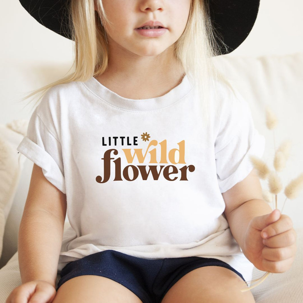 Kids Little Wild Flower Tee