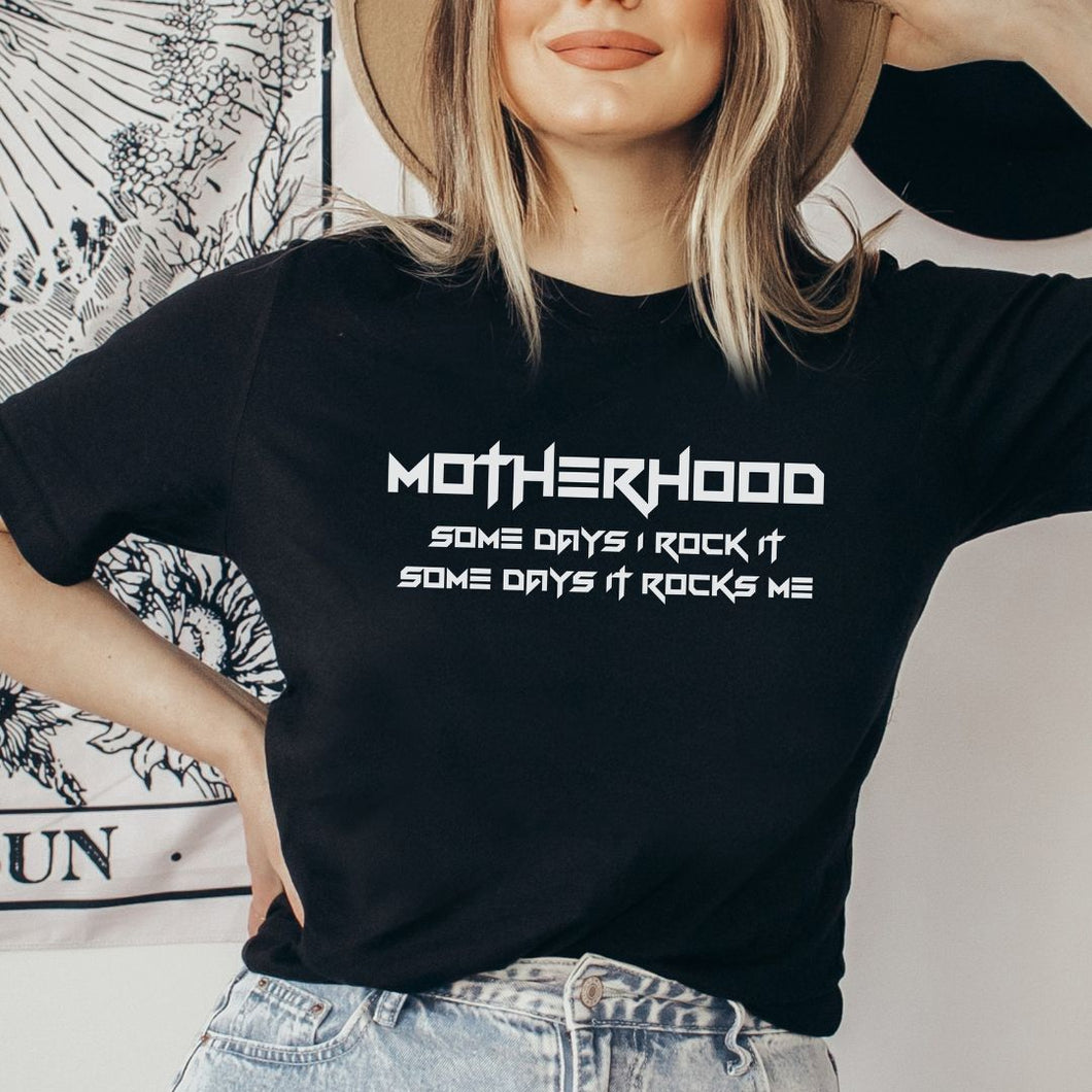 Motherhood Rocks Tee